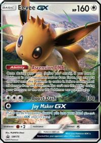 pokemon sun moon promos eevee gx sm175