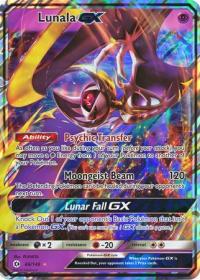 pokemon sun moon promos lunala gx sm17