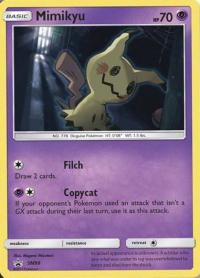 pokemon sun moon promos mimikyu sm99