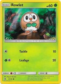 pokemon pokemon promos rowlet 9 149 holo promo