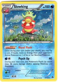 pokemon pokemon promos slowking 21 122 galaxy holo