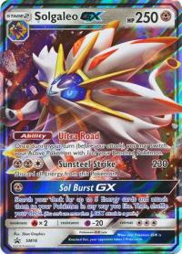 pokemon sun moon promos solgaleo gx sm16