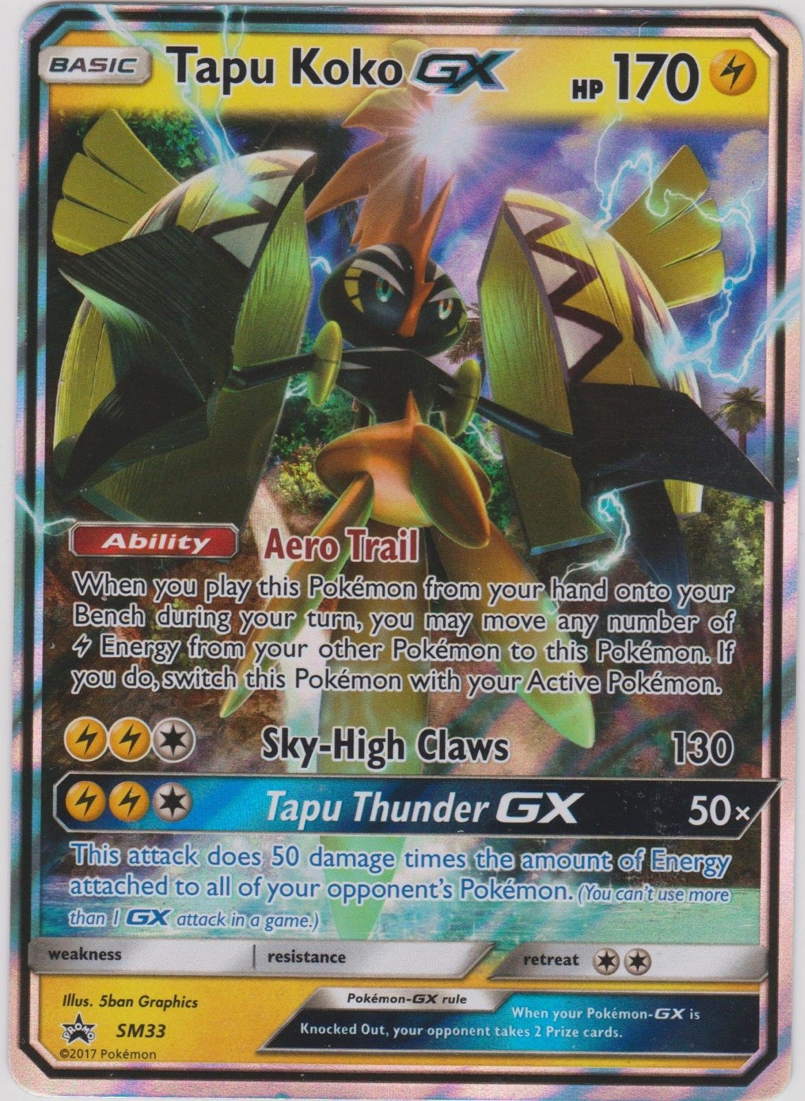 Tapu Koko GX - SM33