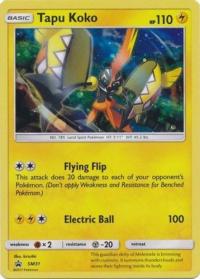 pokemon sun moon promos tapu koko sm31