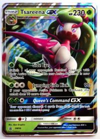 pokemon sun moon promos tsareena gx sm56