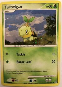 pokemon pokemon promos turtwig 103 130 holo