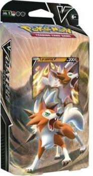 pokemon pokemon theme decks lycanroc v battle theme deck