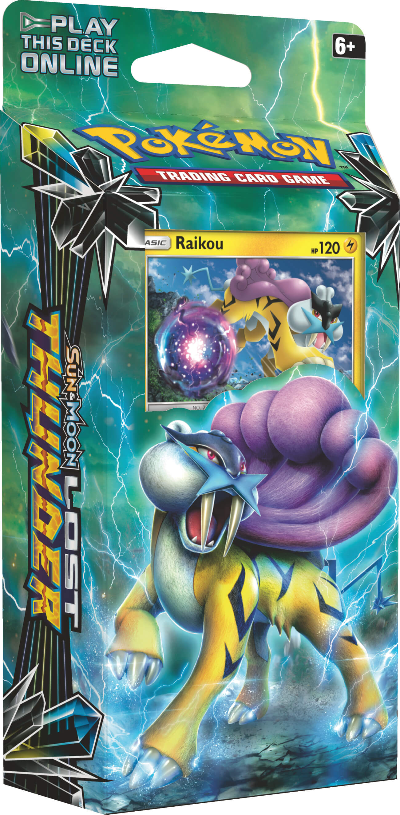 Sun & Moon Lost Thunder Raikou Theme Deck