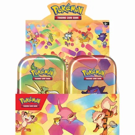 Pokemon Scarlet & Violet 151 Mini Tin Display