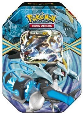 2013 Black Kyurem EX Tin