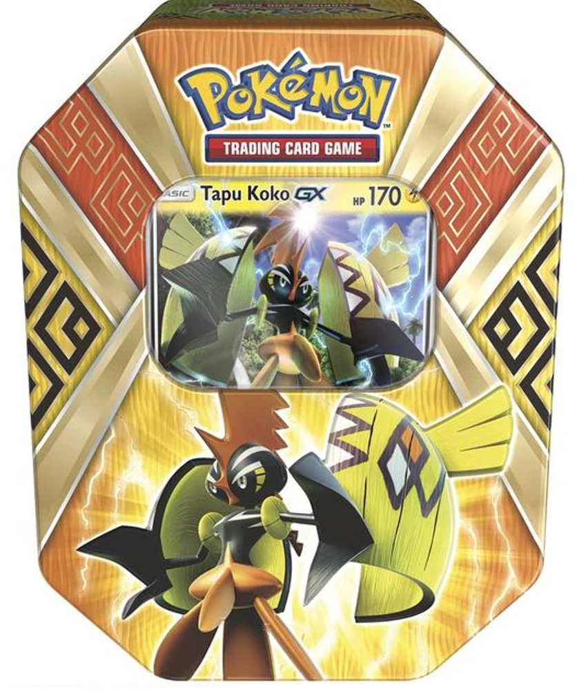 2017 Tapu Koko GX Tin