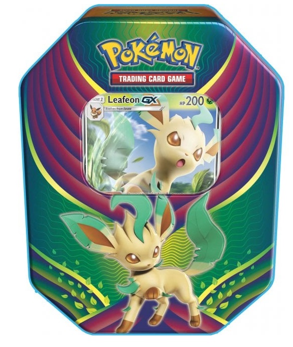 2018 Leafeon GX Tin