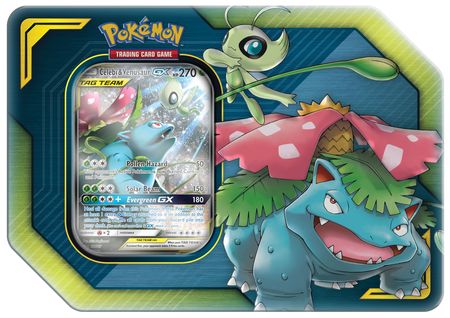 2019 Tag Team Celebi & Venusaur Collector's Tin