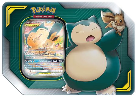 2019 Tag Team Eevee & Snorlax Collector's Tin