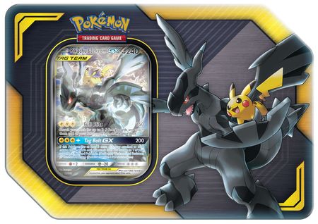 2019 Tag Team Pikachu & Zekrom Collector's Tin