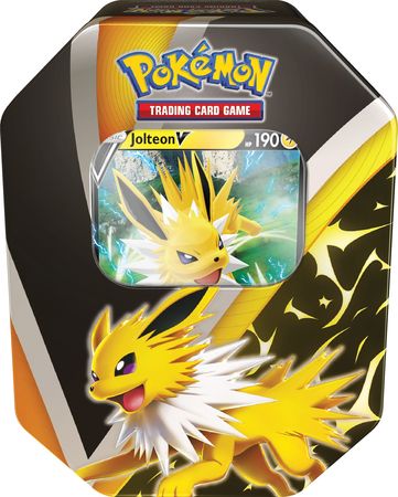 2021 - Eevee Evolutions Jolteon V Tin