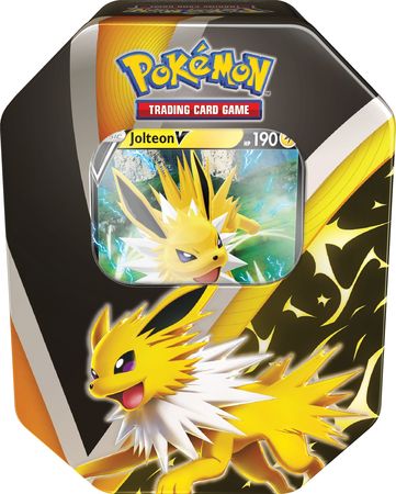 2021 - Eevee Evolutions Jolteon V Tin 