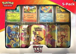 pokemon pokemon tins costco pokemon scarlet violet 151 mini tin 5 pack meowth