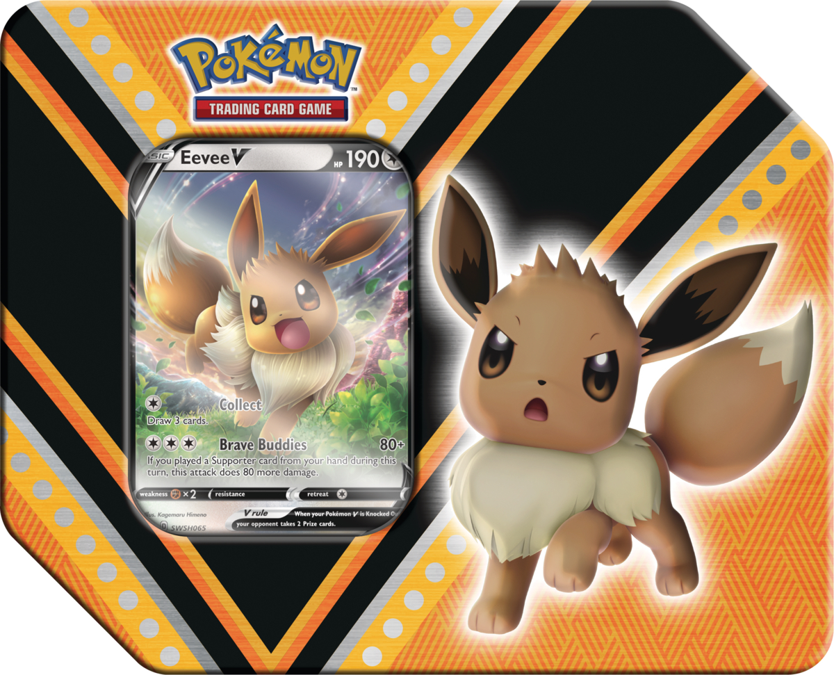 2020 Eevee V Power Trio Tin