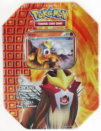 pokemon pokemon tins 2010 entei tin