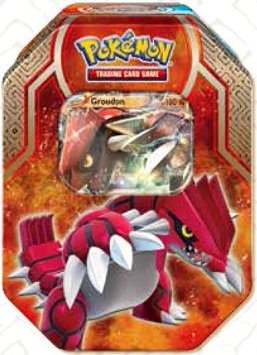 2015 Groudon EX Tin