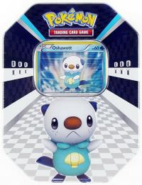 pokemon pokemon tins 2011 oshawott tin 2