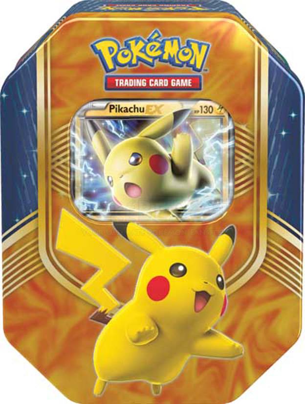 2016 Pikachu EX Tin