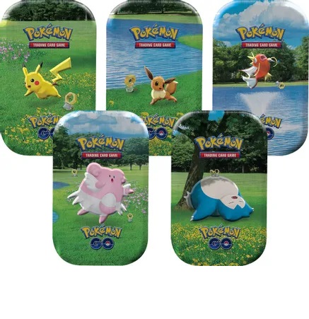 Pokemon GO Mini Tin - Set of 5