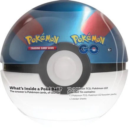 Pokemon GO Poke Ball Tin - Great Ball