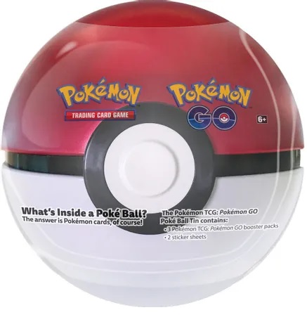 Pokemon GO Poke Ball Tin - Poke Ball