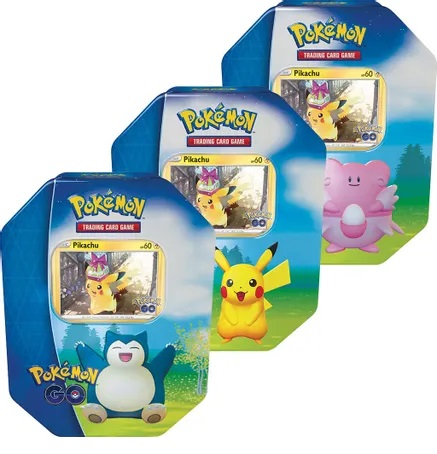 Pokemon GO Tin - Set of 3 