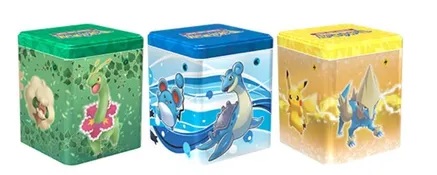 Pokemon Stacking Tins - Set of 3