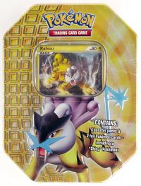 pokemon pokemon tins 2010 raikou tin