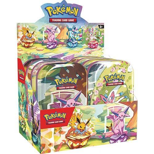 Scarlet & Violet - Prismatic Evolutions Mini Tin Display