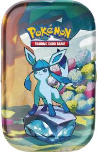 pokemon pokemon tins scarlet violet prismatic evolutions mini tin glaceon preorder