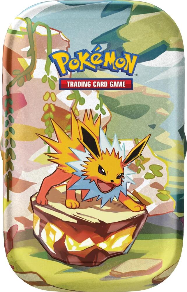 Scarlet & Violet - Prismatic Evolutions Mini Tin Jolteon - Preorder
