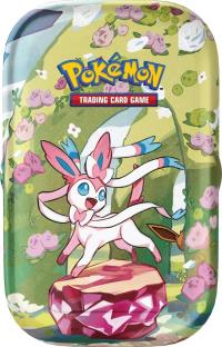 pokemon pokemon tins scarlet violet prismatic evolutions mini tin sylveon preorder