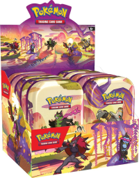 pokemon pokemon tins scarlet violet shrouded fable mini tin display