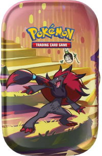 pokemon pokemon tins scarlet violet shrouded fable mini tin zoroark