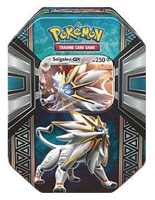 2017 Solgaleo GX Tin