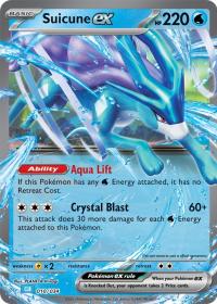 pokemon scarlet violet promos suicune ex 010 034