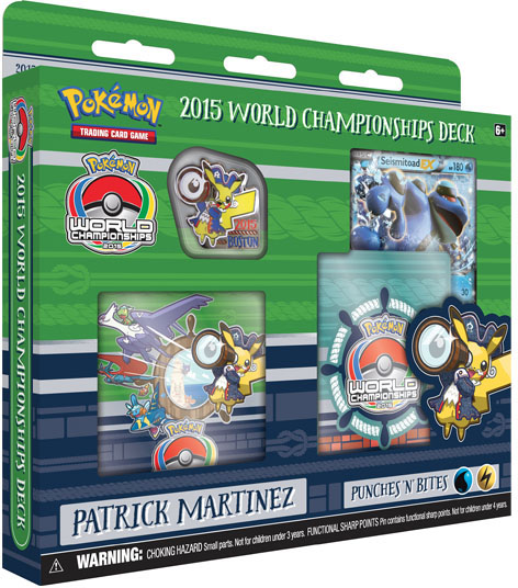 2015 World Championship Deck - Patrick Martinez (Punches N' Bites)