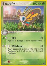 pokemon pop series 1 beautifly 6 17