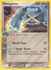 pokemon pop series 1 metagross 2 17 holo