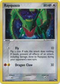 pokemon pop series 1 rayquaza 3 17 holo