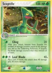 pokemon pop series 1 sceptile 4 17 holo