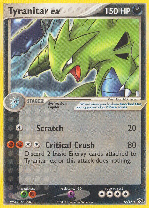 Tyranitar ex - 17-17