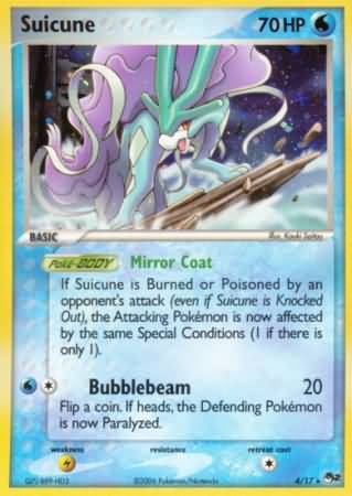 Suicune - 4/17 - Holo