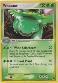 pokemon pop series 2 venusaur 6 17 holo