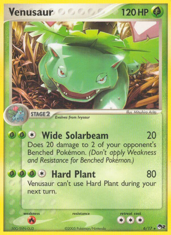 Venusaur - 6-17 